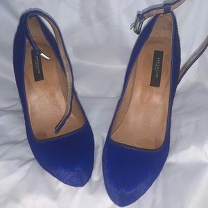 Ann Taylor Lina Platform Wedge and Matching Belt